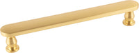 Anders Collection Pull 6-5/16'' cc Brushed Golden Brass Finish B078791BGB