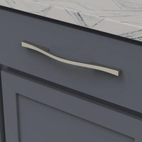 Emerge Collection Pull 5-1/16'' & 6-5/16'' (160mm) cc Satin Nickel Finish B078797-SN