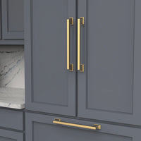 Brownstone Collection Appliance Pull 12'' cc Brushed Golden Brass Finish B078830-BGB
