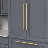 Monroe Collection Appliance Pull 18'' cc Brushed Golden Brass Finish B078833-BGB