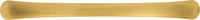 Sinclaire Collection Pull 3-3/4'' cc Brushed Golden Brass Finish B076888-BGB