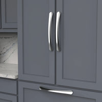 Vale Collection Appliance Pull 12'' cc Chrome Finish B079378-CH