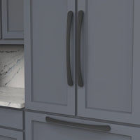 Vale Collection Appliance Pull 18'' cc Matte Black Finish B079379-MB