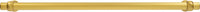 Sinclaire Collection Pull 6-5/16'' cc Brushed Golden Brass Finish B077051-BGB