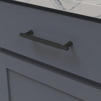 Verge Collection Pull 5-1/16'' cc Matte Black Finish B079413-MB