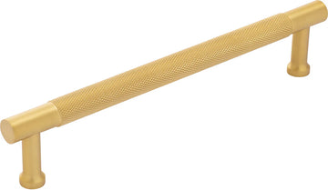 Verge Collection Pull 6-5/16'' cc Brushed Golden Brass Finish B079414-BGB