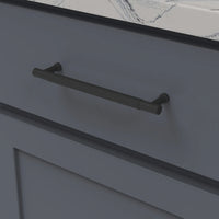 Verge Collection Pull 6-5/16'' cc Matte Black Finish B079414-MB