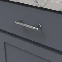 Verge Collection Pull 3-3/4'' cc Chrome Finish B079429-CH