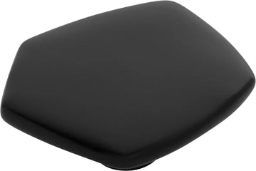 Pebble Collection Knob 2-15/16'' x 2-1/8'' Matte Black Finish B079712-MB