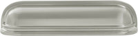 Berkshire Cup Pull 3'' & 3-3/4'' cc Satin Nickel Finish B079919-SN