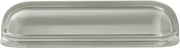 Berkshire Cup Pull 3'' & 3-3/4'' cc Satin Nickel Finish B079919-SN