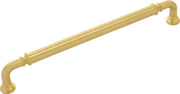 Berkshire Pull 8-13/16'' cc Brushed Golden Brass Finish B079924-BGB