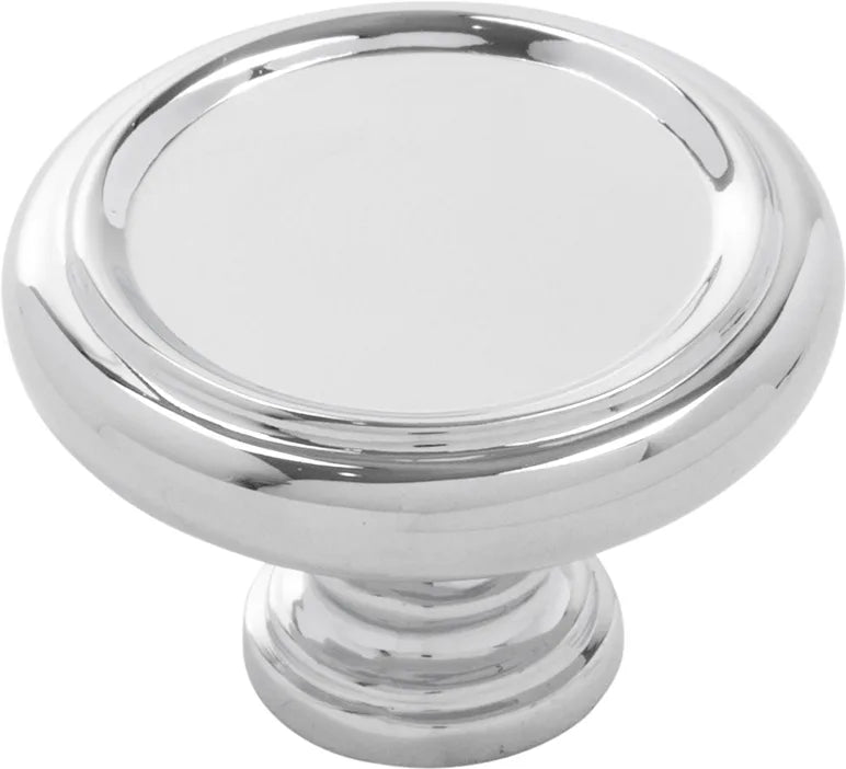 Berkshire Knob 1-1/2'' diam Chrome Finish B079931-CH