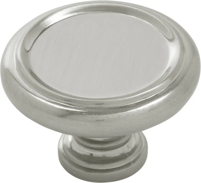 Berkshire Knob 1-1/2'' diam Satin Nickel Finish B079931-SN