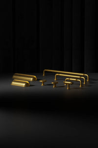 Berkshire Pull 3-3/4'' cc Brushed Golden Brass Finish B079920-BGB