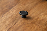 Berkshire Knob 1-1/2'' x 1-1/8'' Oval Matte Black Finish B079930-MB