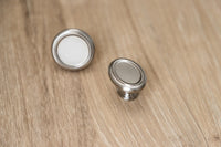 Berkshire Knob 1-1/2'' diam Satin Nickel Finish B079931-SN