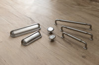 Berkshire Cup Pull 5-1/16'' & 6-5/16'' (160mm) cc Satin Nickel Finish B080208-SN