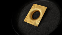 Bijou Luminescence Pull 2-3/4'' cc Brushed Golden Brass Finish B076105-BGB
