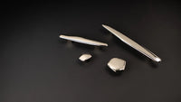Pebble Collection Pull 6-5/16'' & 7-9/16'' (192mm) cc Polished Nickel Finish B079715-14