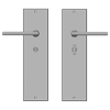 Bathroom Lock - Maximum C-C - 196mm