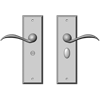 Bathroom Lock - Maximum C-C - 119mm