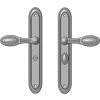 Bathroom Lock - Maximum C-C - 112mm