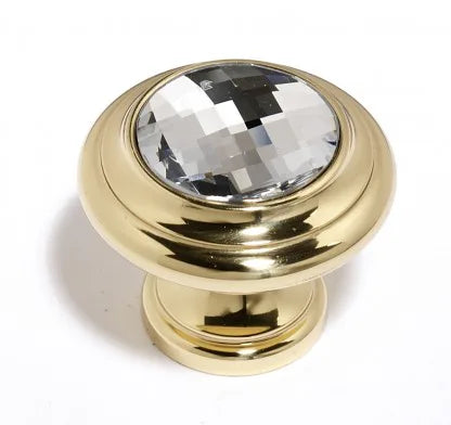 Swarovski Crystal 1 1/4'' Crystal Knob C211