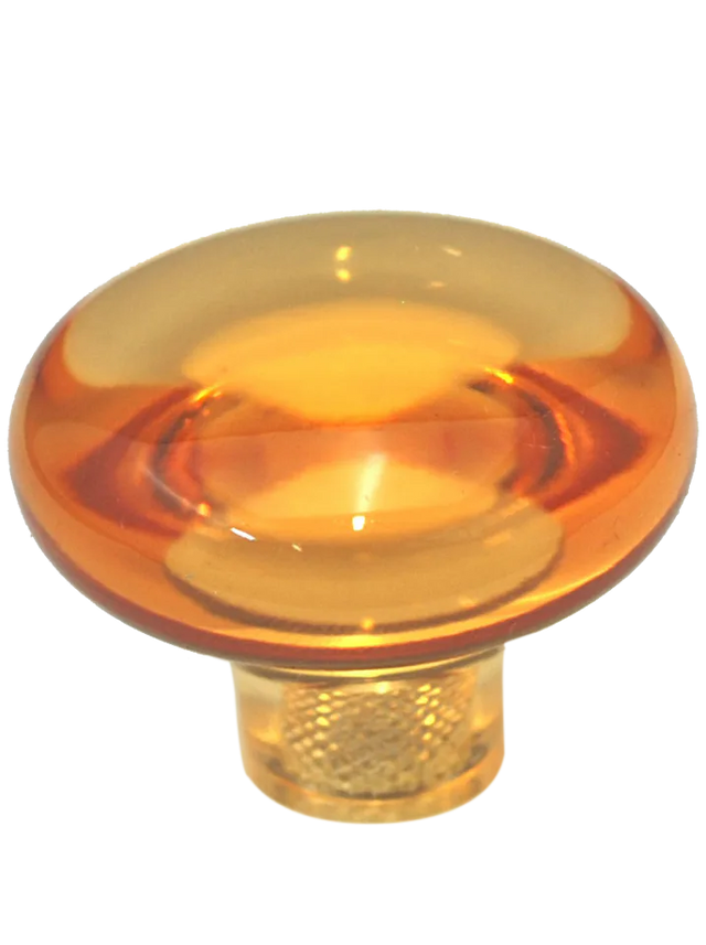 Mango Clear Mushroom Knob