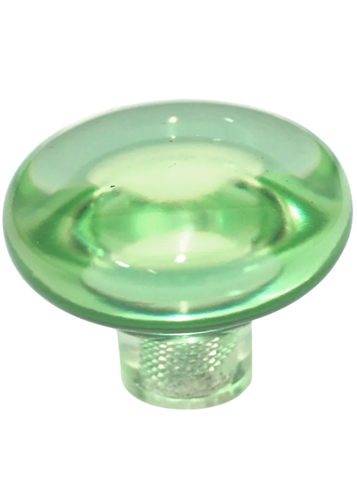 Kiwi Clear Mushroom Knob