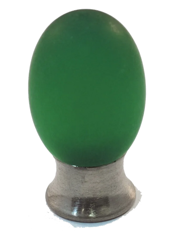 Athens Green Polyester with Solid Brass Knobs 101-CM014-PB