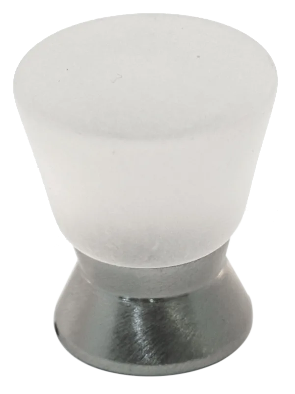 Athens Clear Polyester with Solid Brass Knobs 102-CM006-PB