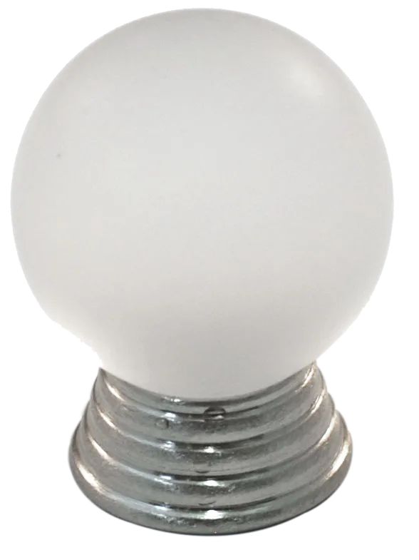 Athens Clear Polyester with Solid Brass Knobs 106-CM006-PB