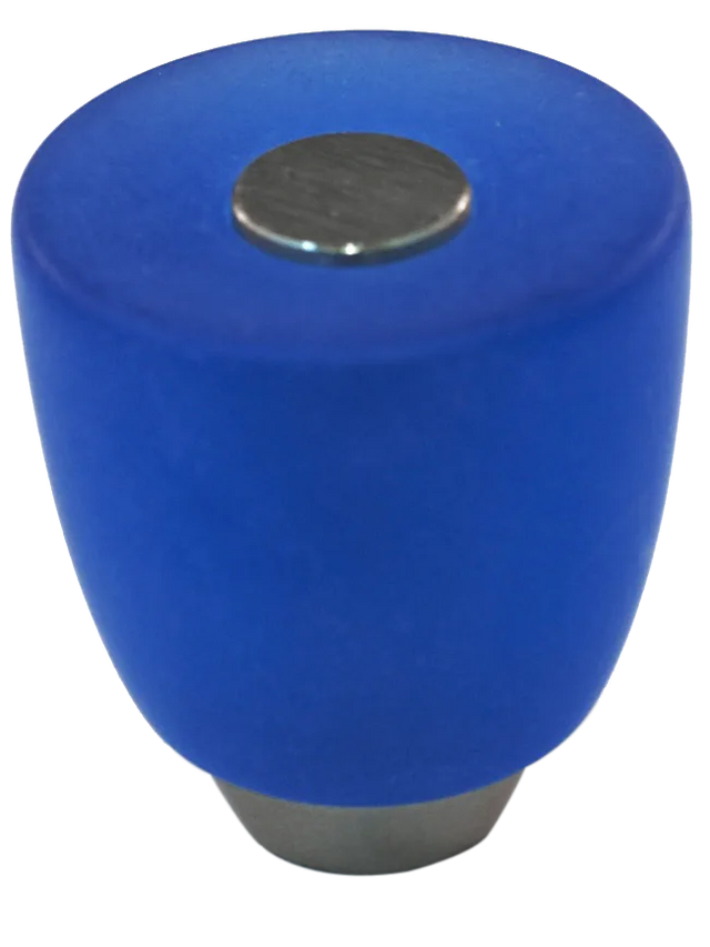 Athens Blue Polyester with Solid Brass Knobs 108-CM003-PB
