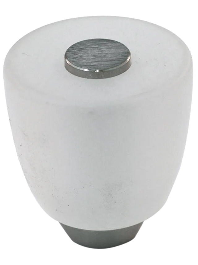 Athens Clear Polyester with Solid Brass Knobs 108-CM006-PB