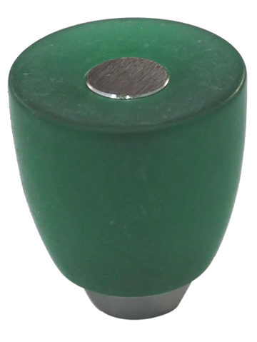 Athens Green Polyester with Solid Brass Knobs 108-CM014-PB