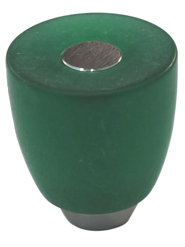 Athens Green Polyester with Solid Brass Knobs 108-CM014-PB