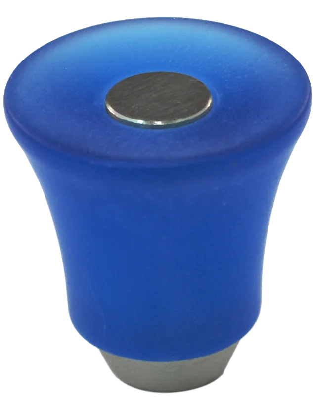 Athens Blue Polyester with Solid Brass Knobs 109-CM003-PB