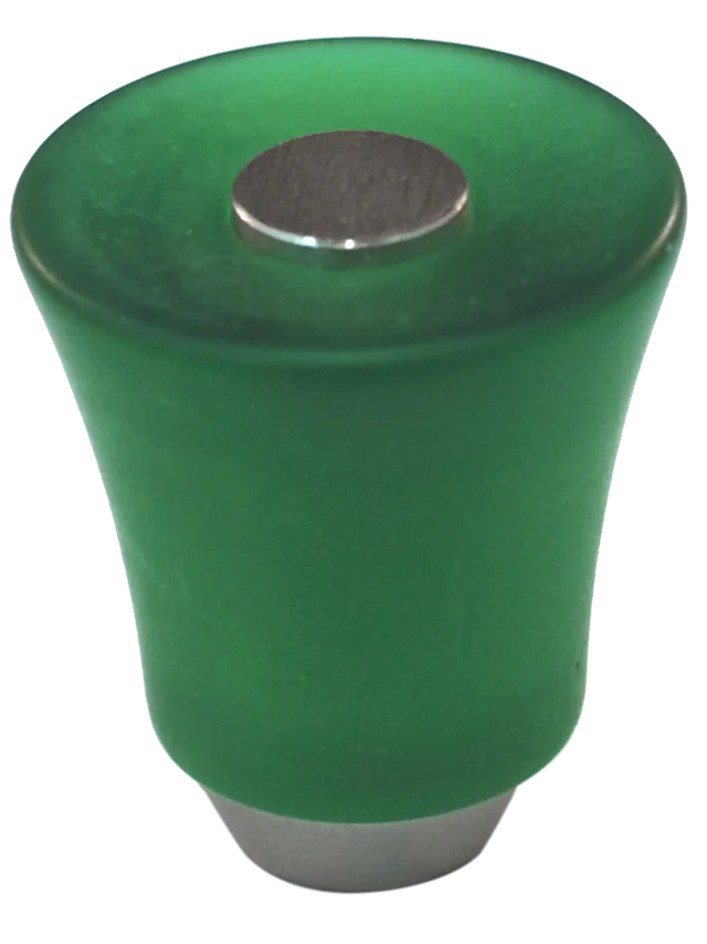 Athens Green Polyester with Solid Brass Knobs 109-CM014-PB