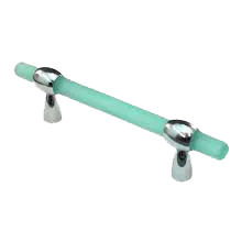 Athens Adjustable Turquoise Polyester with Solid Brass Pull