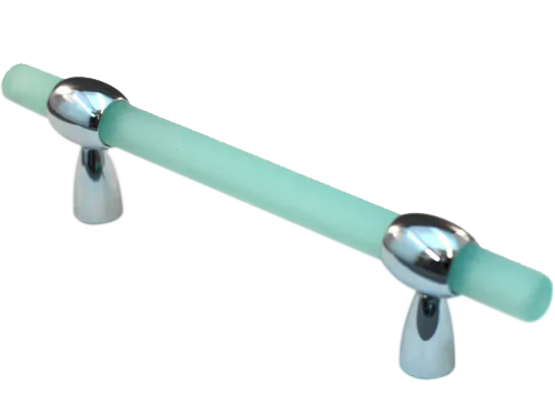 Athens Adjustable Light Green Polyester with Solid Brass Pull