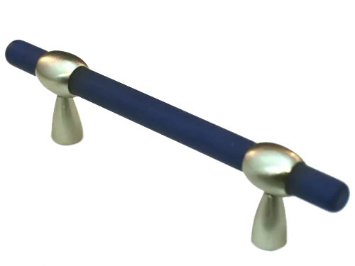 Athens Adjustable Cobalt Blue Polyester with Solid Brass Pull