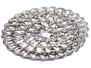 Round 1-7/8'' Backplate in Satin Nickel