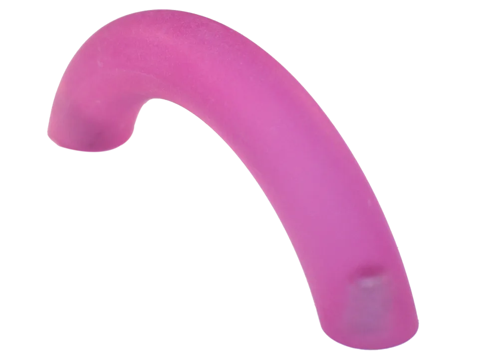 Fuchsia Frost Curved Pull