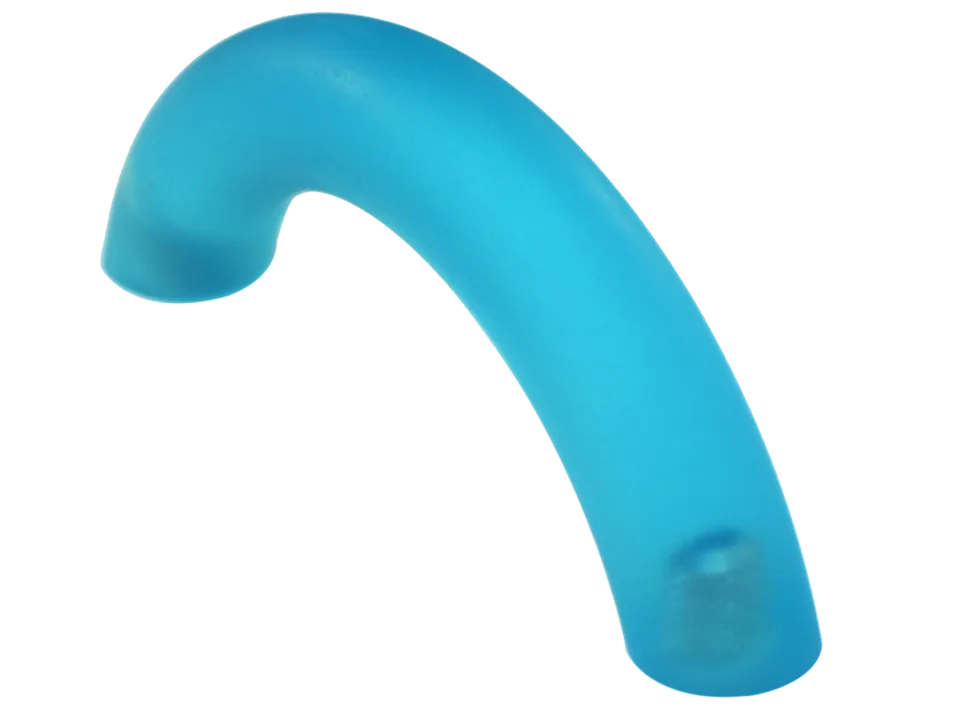 Caribbean Blue Frost Curved Pull