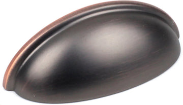 Builder's Choice 3'' c.c. Cup Pull Oil Rubbed Bronze with Highlights 03652-OBH