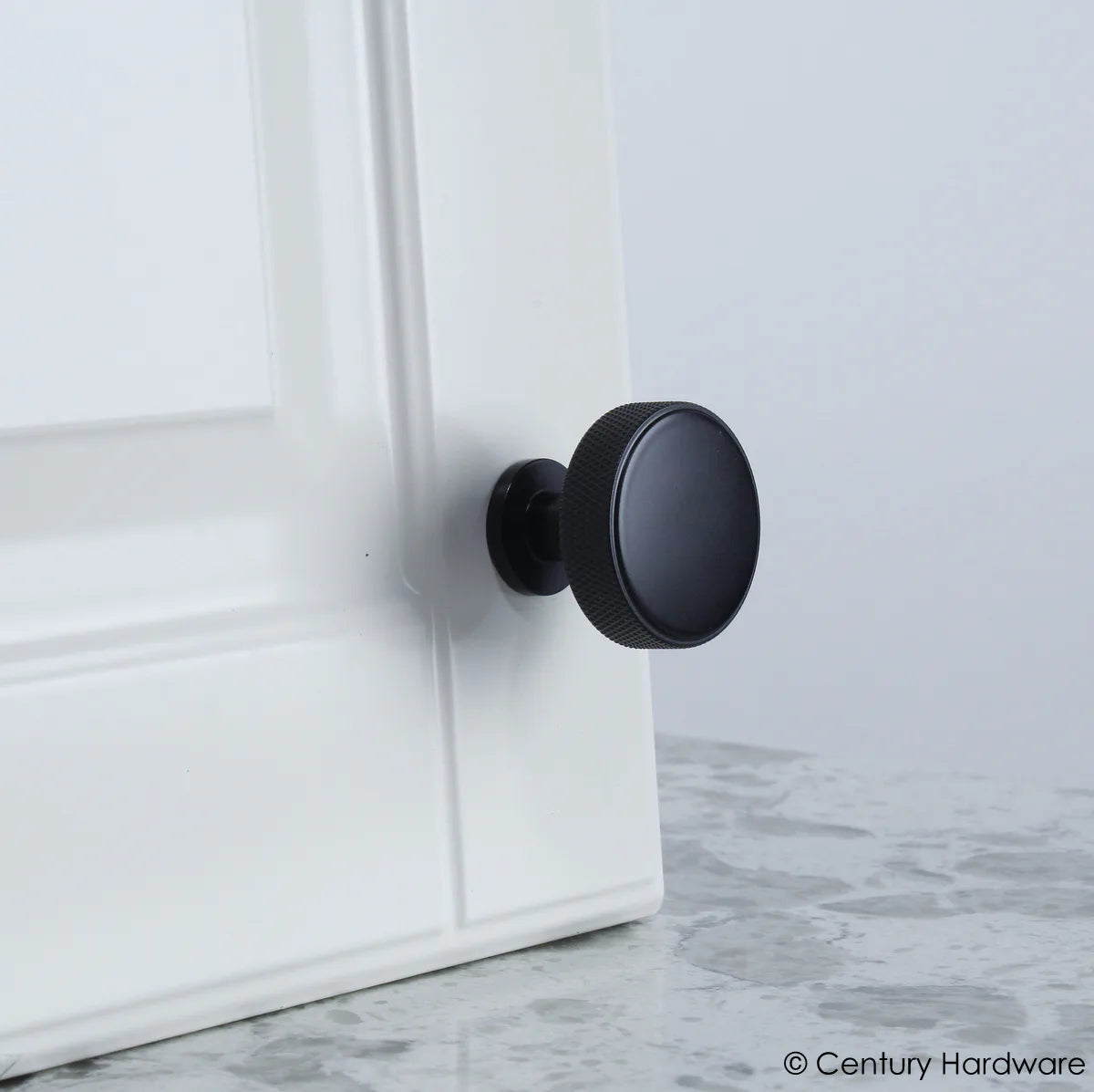 Diamond Knurling 1-3/8'' (35mm) Diameter Round Knurled Knob