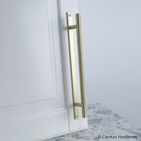 Diamond Knurling 6-5/16'' (160mm) cc Knurled Pull with Backplate