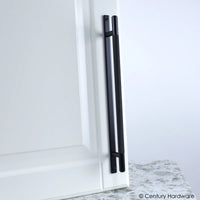 Diamond Knurling 7-9/16'' (192mm) cc Knurled Pull with Backplate