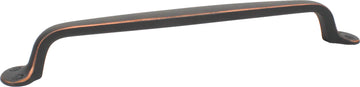 12'' c.c. Solid Brass Appliance Pull Weathered Bronze/Copper 18139D-WZC
